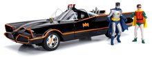 Modely - Autíčko Batman Classic Batmobile Jada kovové se světlem se 2 figurkami délka 28 cm 1:18_2