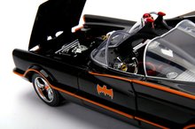 Játékautók és járművek - Kisautó Batman Classic Batmobile Jada fém világítással 2 figurával hossza 28 cm 1:18_13