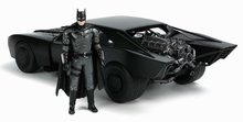 Modely - Autíčko Batman Batmobile 2022 Jada kovové so svetlom a figúrkou Batmana dĺžka 28 cm_3