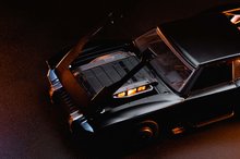 Modely - Autíčko Batman Batmobile 2022 Jada kovové so svetlom a figúrkou Batmana dĺžka 28 cm_33