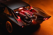 Modely - Autíčko Batman Batmobile 2022 Jada kovové so svetlom a figúrkou Batmana dĺžka 28 cm_35