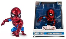 Sammelfiguren - Sammelfigur Marvel Classic Spiderman Jada Metall, Höhe 10 cm_1