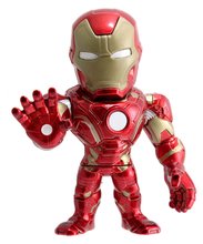 Akcióhős, mesehős játékfigurák - Figura gyűjtői darab Marvel Iron Man Jada fém magassága 10 cm_2