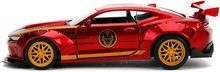 Modely - Autíčko Chevy Camaro 2016 Iron Man Marvel Jada kovové s otevíratelnými dveřmi délka 13 cm 1:32_1