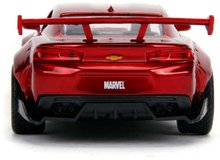 Játékautók és járművek - Kisautó Chevy Camaro 2016 Iron Man Marvel Jada fém nyitható ajtókkal hossza 13 cm 1:32_3