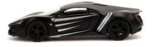 Modele machete - Mașinuță Marvel Black Panther Jada din metal cu uși care se deschid 13,3 cm lungime 1:32_0
