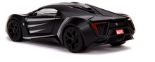 Játékautók és járművek - Kisautó Marvel Black Panther Lykan Hypersport Jada fém nyitható ajtókkal hossza 13,3 cm 1:32_1