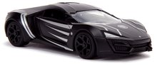 Modeli avtomobilov - Avtomobilček Marvel Black Panther Lykan Hypersport Jada kovinski z odpirajočimi vrati dolžina 13,3 cm 1:32_1