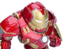 Zberateľské figúrky - Figurki kolekcjonerskie Marvel Hulkbuster a Iron Man Jada metalowe z otwieranym hełmem wysokość 16,5 cm a 6 cm J3223002_1