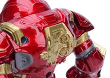 Zbirateljske figurice - Figurici zbirateljski Marvel Hulkbuster in Iron Man Jada kovinski z odpirajoči čelado velikost 16,5 cm a 6 cm_2