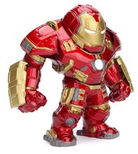 Figurine de colecție - Figurină de colecție Marvel Hulkbuster a Iron Man Jada din metal din metal cu cască care se deschide 16,5 cm înălțime și 6 cm_0