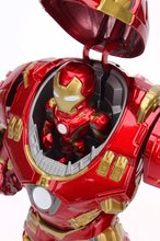 Zbirateljske figurice - Figurici zbirateljski Marvel Hulkbuster in Iron Man Jada kovinski z odpirajoči čelado velikost 16,5 cm a 6 cm_8