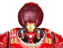 Kolekcionarske figurice - Figúrky zberateľské Marvel Hulkbuster a Iron Man Jada kovové s otvárateľnou helmou výška 16,5 cm a 6 cm J3223002_11