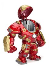 Akcióhős, mesehős játékfigurák - Figurák gyűjtői darab Marvel Hulkbuster és Iron Man Jada fém felnyitható sisakkal magassága 16,5 cm és 6 cm_14