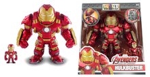 Sběratelské figurky - Figurky sběratelské Marvel Hulkbuster a Iron Man Jada kovové s otevíratelnou helmou výška 16,5 cm a 6 cm_16
