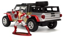 Modeli automobila - Autíčko Marvel X-Men Jeep Gladiator Jada kovové s otvárateľnými dverami a figúrkou Colossus dĺžka 14 cm 1:32 J3223012_2