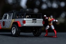 Modellini auto - Modellino auto Marvel X-Men Jeep Gladiator Jada in metallo con sportelli apribili e figurina Colossus lunghezza 14 cm 1:32_12