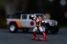 Játékautók és járművek - Kisautó Marvel X-Men Jeep Gladiator Jada fém nyitható ajtókkal és  Colossus figurával hossza 14 cm 1:32_17