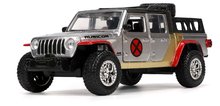 Modele machete - Mașinuța Marvel X-Men Jeep Gladiator Jada din metal cu uși care se deschid și figurina Colossus 14 cm lungime 1:32_2