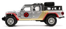 Játékautók és járművek - Kisautó Marvel X-Men Jeep Gladiator Jada fém nyitható ajtókkal és  Colossus figurával hossza 14 cm 1:32_3