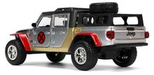 Modele machete - Mașinuța Marvel X-Men Jeep Gladiator Jada din metal cu uși care se deschid și figurina Colossus 14 cm lungime 1:32_4