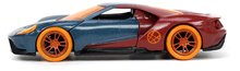 Modele machete - Mașinuță Marvel Doctor Strange Ford GT Jada din metal cu uși care se deschid și figurina Doctor Strange 13,3 cm lungime 1:32_2