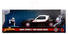 Modellini auto - Modellino auto Marvel Ghost Spider 1990 Jada in metallo con sportelli apribili e figurina Gwen lunghezza 20,5 cm 1:32_13