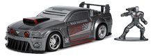 Játékautók és járművek - Kisautó Marvel War Machine 2006 Ford Mustang Jada fém nyitható ajtókkal és War Machine figurával hossza 20,5 cm 1:32_1