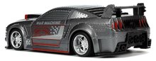 Játékautók és járművek - Kisautó Marvel War Machine 2006 Ford Mustang Jada fém nyitható ajtókkal és War Machine figurával hossza 20,5 cm 1:32_3