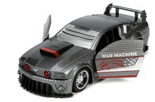 Modelle - Spielzeugauto Marvel War Machine 2006 Ford Mustang Jada Metall mit aufklappbarer Tür und War Machine-Figur Länge 20,5 cm 1:32_5