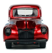 Modely - Autíčko Marvel Ford Pick Up 1941 Jada kovové s otvárateľnými dverami a figúrkou Spiderman dĺžka 14 cm 1:32_0