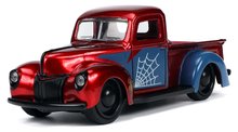 Modely - Autíčko Marvel Ford Pick Up 1941 Jada kovové s otvárateľnými dverami a figúrkou Spiderman dĺžka 14 cm 1:32_1
