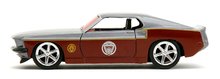 Játékautók és járművek - Kisautó Fastback 1969 Ford Mustang Marvel Jada fém nyitható ajtókkal és Star Lord figura hossza 13,9 cm 1:32_1