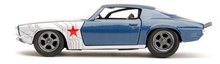 Modely - Autko Chevrolet Camaro 1973 Marvel Jada metalowe z otwieranymi drzwiami i figurką Winter Soldier długość 14 cm 1:32_2