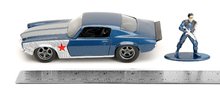 Modeli avtomobilov - Avtomobilček Chevrolet Camaro 1973 Marvel Jada kovinski z odpirajočimi vrati in figurica Winter Soldier dolžina 14 cm 1:32_9