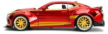 Modeli automobila - Autíčko Marvel Ironman 2016 Chevy Camaro SS Jada kovové s otvárateľnými časťami a figúrkou Iron Man dĺžka 22 cm 1:24 J3225003_0