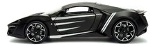 Modeli avtomobilov - Avtomobilček Marvel Avengers Lykan Hypersport Jada kovinski z odpirajočimi elementi in figurica Black Panther dolžina 20 cm 1:24_0