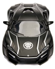 Modeli avtomobilov - Avtomobilček Marvel Avengers Lykan Hypersport Jada kovinski z odpirajočimi elementi in figurica Black Panther dolžina 20 cm 1:24_4