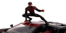 Modele machete - Mașinuța Marvel 2017 Ford GT Jada din metal cu părți care se deschid și figurina Miles Morales 20 cm lungime 1:24_0
