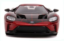 Modely - Autíčko Marvel 2017 Ford GT Jada kovové s otevíratelnými částmi a figurkou Miles Morales délka 20 cm 1:24_3