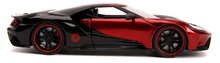 Modelle - Spielzeugauto  Marvel 2017 Ford GT Jada Metall mit aufklappbaren Teilen und Miles Morales Figur Länge 20 cm 1:24_9