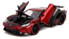 Játékautók és járművek - Kisautó Marvel 2017 Ford GT Jada fém nyitható részekkel és Miles Morales figurával hossza 20 cm 1:24_11