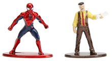 Modele machete - Joc de construit Marvel Spiderman NYC Deluxe Nano Scene Jada cu 2 figurine Jonah Jameson și Spiderman Evergreen 20 cm_3