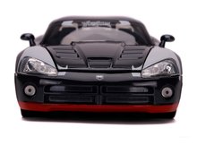 Modely - Autíčko Dodge Viper SRT10 Marvel Jada kovové s otevíratelnými částmi a figurka Venom délka 19 cm 1:24_2