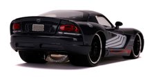 Játékautók és járművek - Kisautó Dodge Viper SRT10 Marvel Jada fém nyitható részekkel és Venom figura hossza 19 cm 1:24_1
