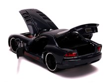 Modellini auto - Auto Dodge Viper SRT10 Marvel Jada metallica con parti apribili e figurina Venom lunghezza 19 cm 1:24 JA3225015_4
