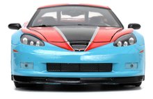 Modeli automobila - Autíčko Marvel Doctor Strange Chevy Corvette Jada kovové s otvárateľnými časťami a figúrkou Doktor Strange dĺžka 22 cm 1:24 J3225024_0