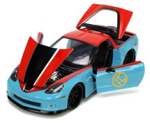 Modelle - Spielzeugauto Marvel Doctor Strange Chevy Corvette Jada Metall mit aufklappbaren Teilen und einer Doctor Strange Figur Länge 22 cm 1:24_8