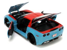 Modelle - Spielzeugauto Marvel Doctor Strange Chevy Corvette Jada Metall mit aufklappbaren Teilen und einer Doctor Strange Figur Länge 22 cm 1:24_9