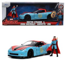 Modelle - Spielzeugauto Marvel Doctor Strange Chevy Corvette Jada Metall mit aufklappbaren Teilen und einer Doctor Strange Figur Länge 22 cm 1:24_11